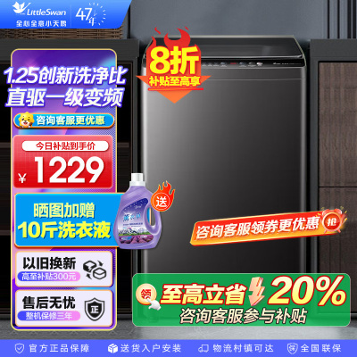 小天鹅10KG 波轮洗衣机TB100V26DT