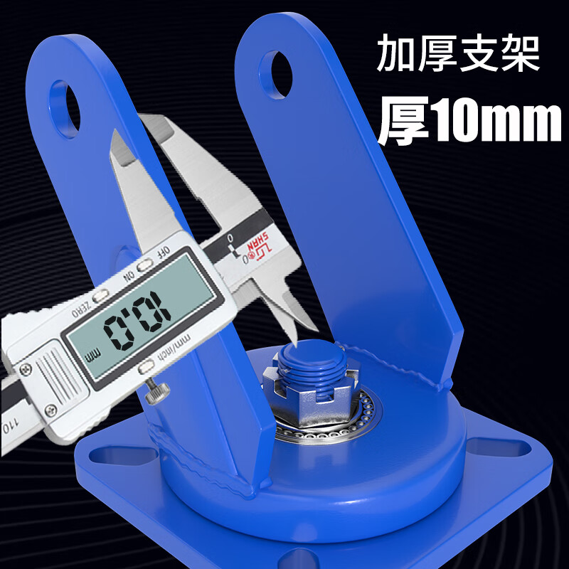 3M 超重型脚轮工业轮子大载重PU轮手推车脚轮车轱辘10寸重型聚氨酯铁芯万向轮高清大图