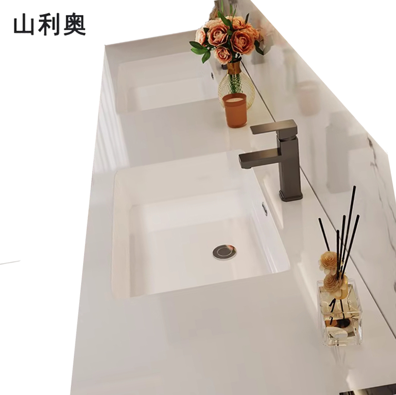 山利奥 洗手台 1600*600*750mm 1台高清大图