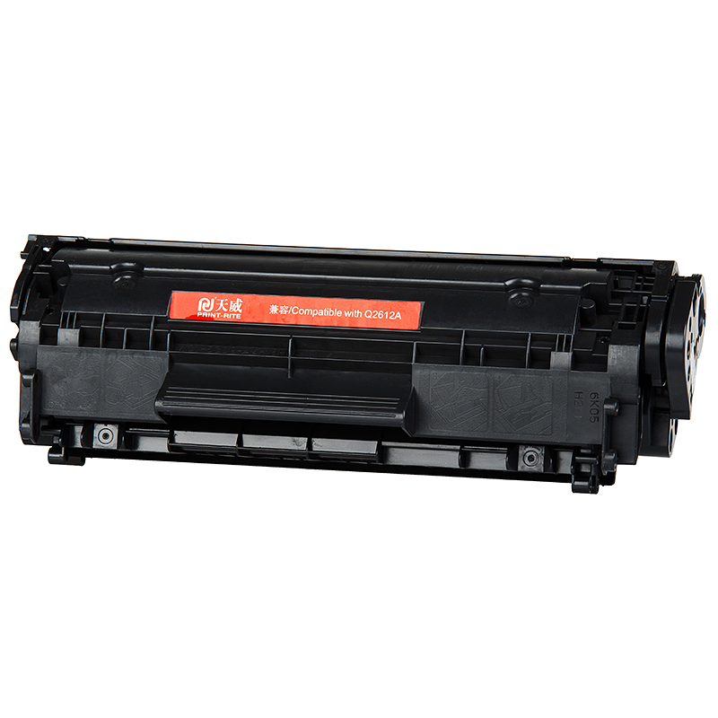 天威(PRINT-RITE)适用HP Q2612A/CAN CRG303/FX9 黑硒鼓 专业装 单支包装
