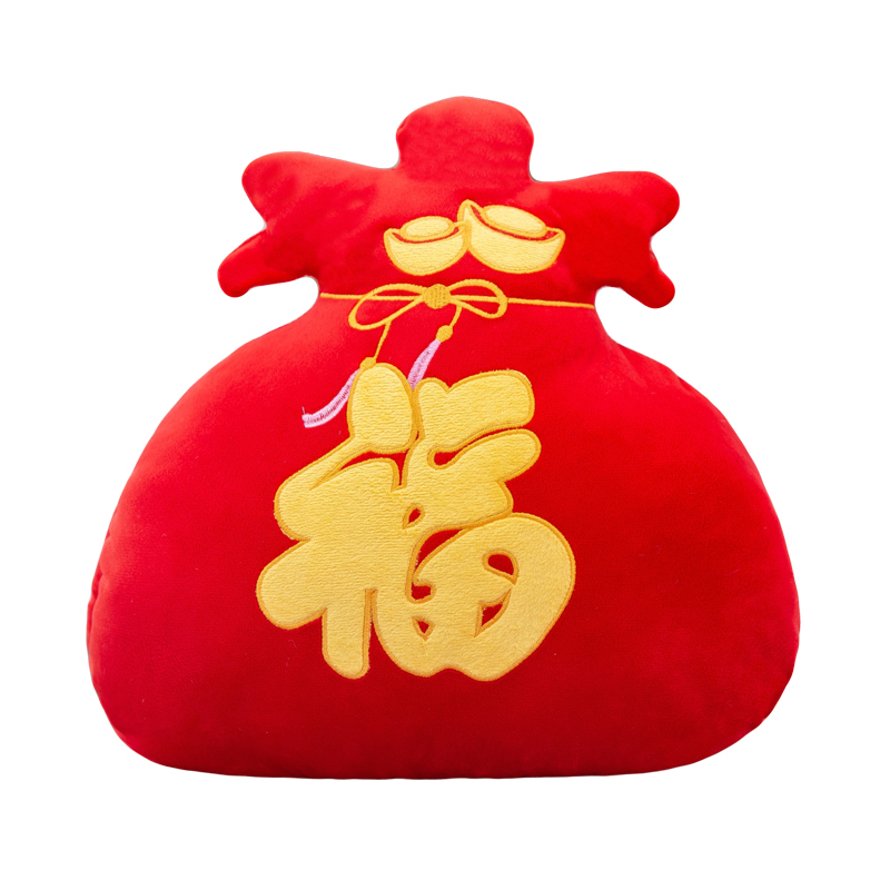 35cm福袋牛公仔毛绒玩具maa