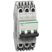 Schneider Electric C60小型断路器480V3PC曲线10A隧道式接线端子C60UL489断路器
