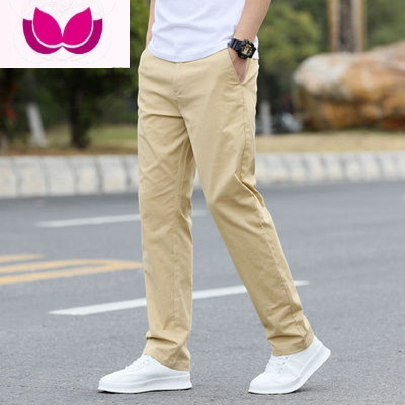 七斓干活秋季建筑款休闲裤男宽松新款修身直筒裤子男上班百搭运动长裤