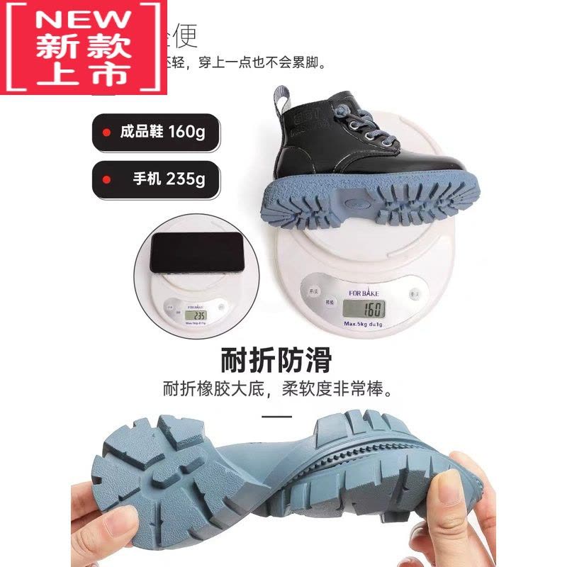 可莉允女童鞋炸街马丁靴2022春秋新款儿童靴子夏季男童短靴宝宝小童走秀图片