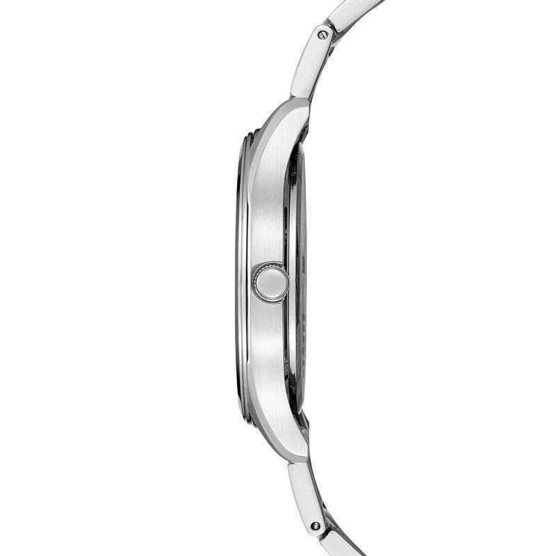 SEIKO精工男表 Essentials系列简约三针蓝盘钢带防水石英商务手表 七夕礼物图片