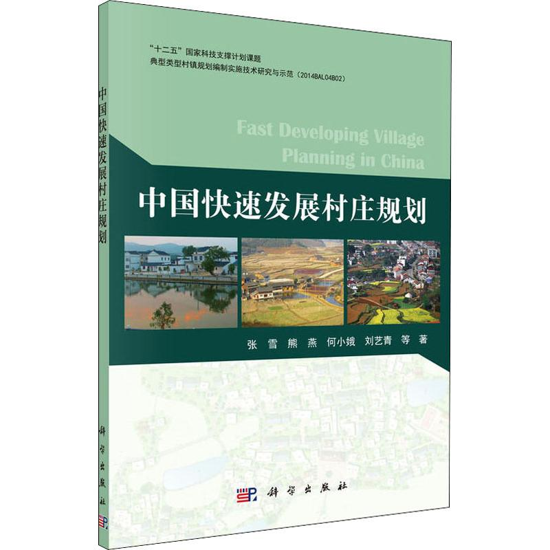 [M]中国快速发展村规划-9787030574695高清大图