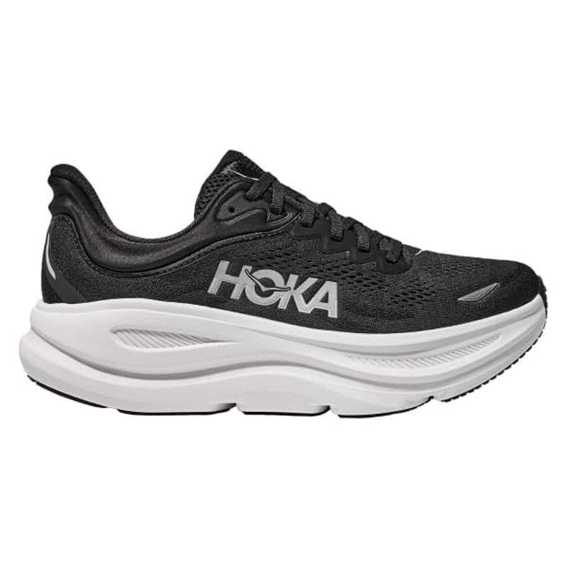 Hoka One One男跑步鞋缓震休闲鞋BONDI 9 WIDE M舒适户外鞋 Schwarz 44
