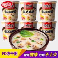 ♥海福盛麦芯鸡肉粥6杯_冲泡即食速食粥米粥早餐粥营养代餐粥鸡肉粥 抖音