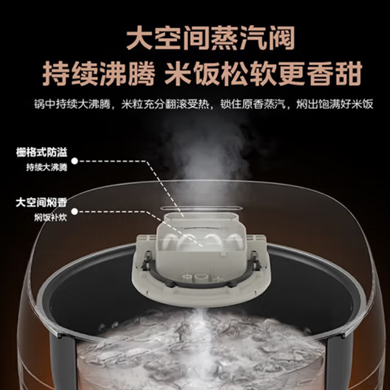 美的(Midea)IH全智能电饭煲 MB-AFB40C8高清大图
