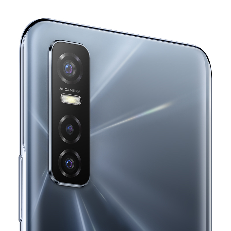 vivo Y73s 5G新品手机 8GB+256GB 黑镜 7.73mm旗舰级轻薄机身 三星AMOLED高清护眼屏 4800万后置三摄 一体化双模5G手机新品