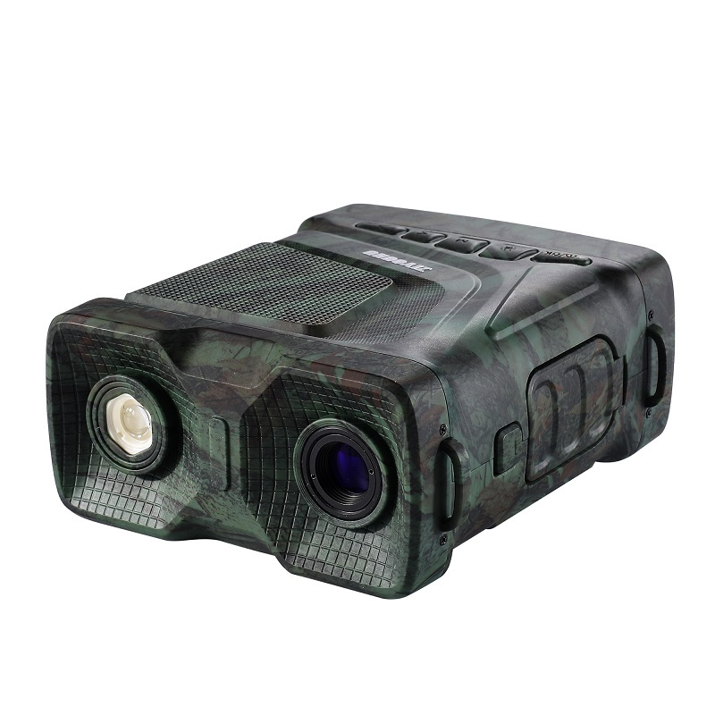 自由虎夜视仪全景高清录像s1红外专业数码全彩四眼手持记录仪