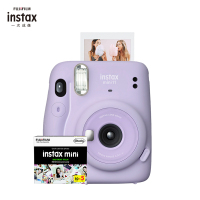 富士(FUJIFILM)INSTAX 一次成像 mini11丁香紫 胶片相机 mini9升级款 套餐三(含50张相纸)