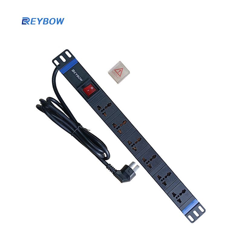 REYBOW 6位PDU机柜排插 SP-UN1006-SH-100320 1条图片