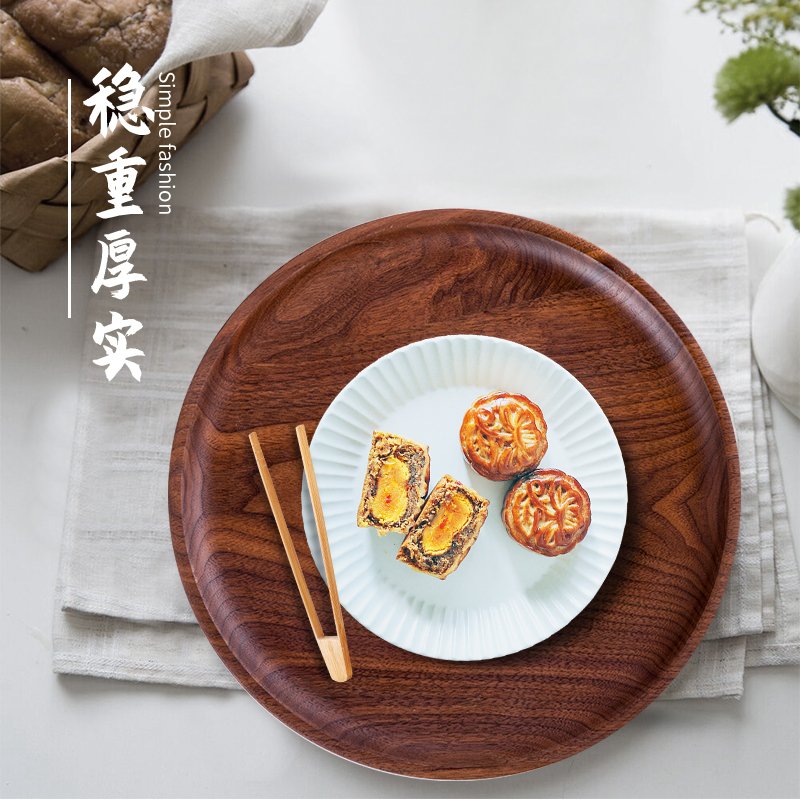 唐宗筷 C5808 30cm茶盘 木色 （单位：个）