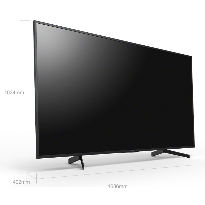 索尼电视 kd-75x8000g 75英寸 4k超高清 hdr 安卓智能网络液晶平板