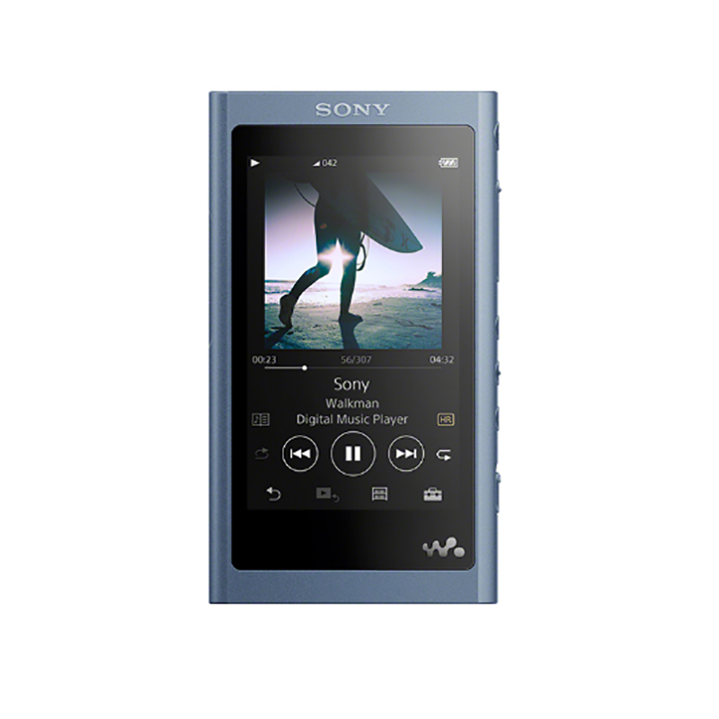 Sony/索尼 NW-A55HN(月光蓝色) 降噪无损音乐播放器含耳机 MP3播放器