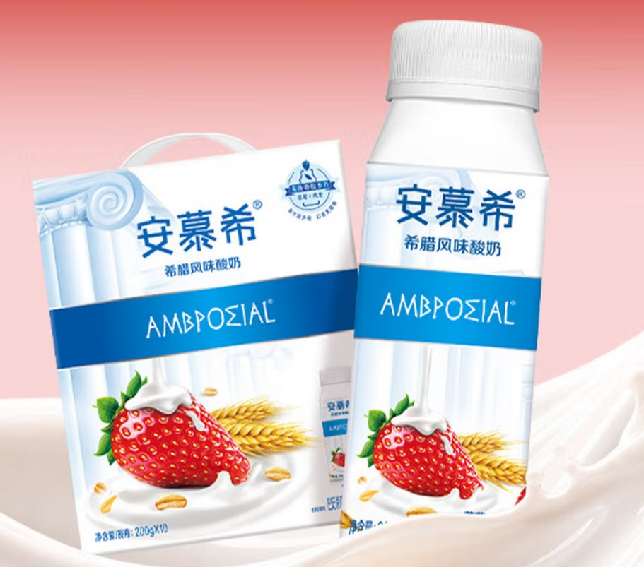 伊利 安慕希 草莓燕麦 200g*10