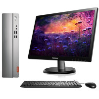 联想（lenovo）天逸510S台式机 家用 i3-8100/4G/1T/集显/W10 21.5液晶