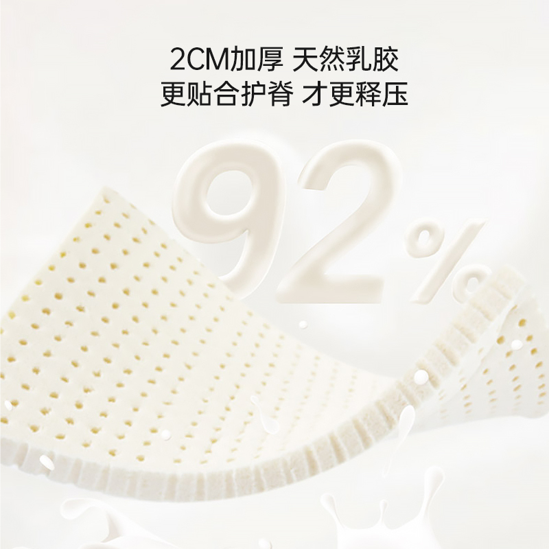 [CBD]SNZY-双禧云丝绒正反双睡床垫25cm乳胶独立袋装弹簧床垫