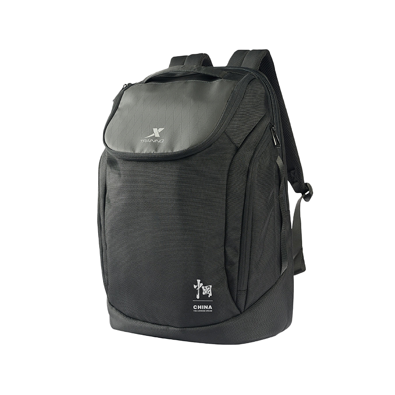 特步 双肩包 黑色975237118206/个高清大图