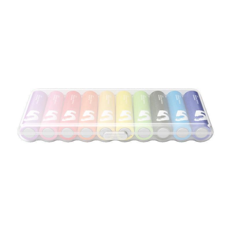 [官方旗舰店]小米彩虹5号电池10粒装碱性干电池家用遥控器玩具电池