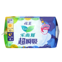 乐而雅(Laurier)超瞬吸纤巧日用22.5cm10片+夜用30cm4片 薄型 棉柔 姨妈巾 国产
