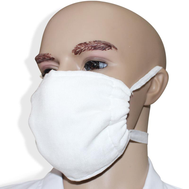 谋福588透气防尘加厚保暖12层脱脂棉纱口罩30个组视频