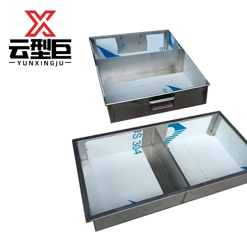 云型巨 工具箱 收纳盒五金铁皮箱手提箱 不锈钢 单位:个高清大图