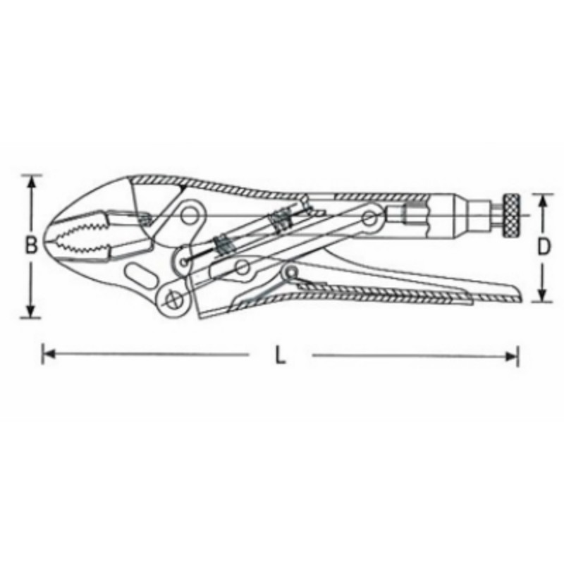 史丹利 Stanley84-371-23直齿大力钳10