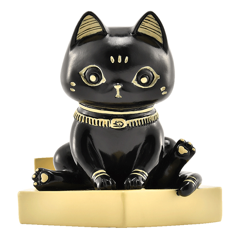 大英博物馆 手机支架现代摆件 盖亚· 安德森猫手机座摆件生日七夕情人节礼物 安德森猫款1000083