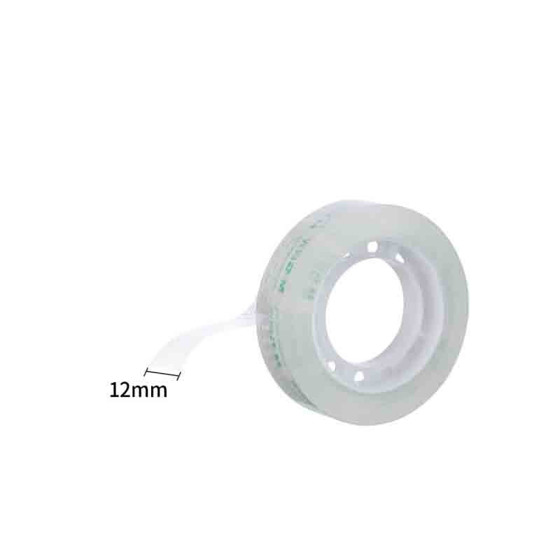 晨光(M&G) AJDN7663 文具透明小胶带 学生易撕手工胶布 便携式修补胶带12mm*30y 10卷装
