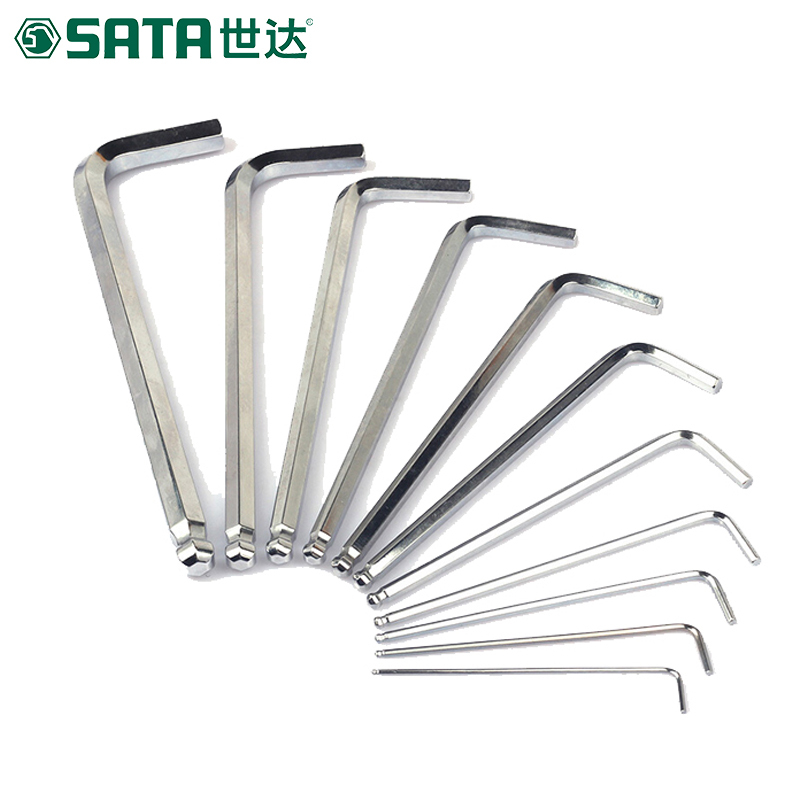世达（SATA）加长球头内六角扳手 81107（3mm）