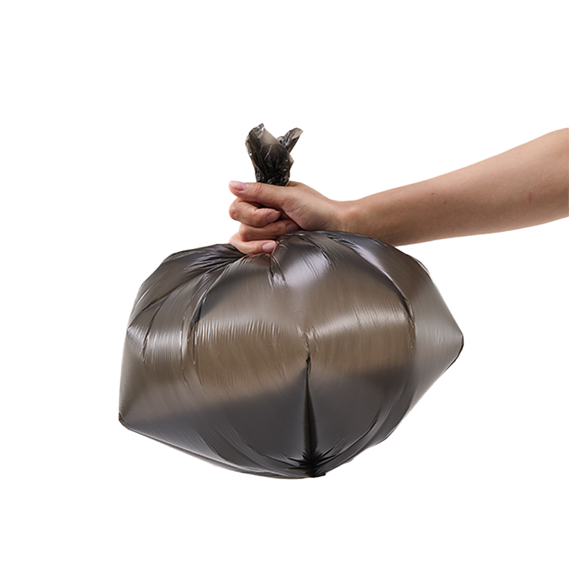 齐心 ZL0006 45*50cm 点断式垃圾袋 30个/卷 黑 1卷装高清大图