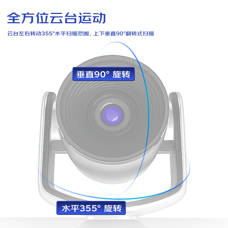 信特安4K高清视频会议摄像头直播摄像机6倍变焦USB接口H.264无畸变兼容腾讯钉钉抖音快手小鱼会议软件