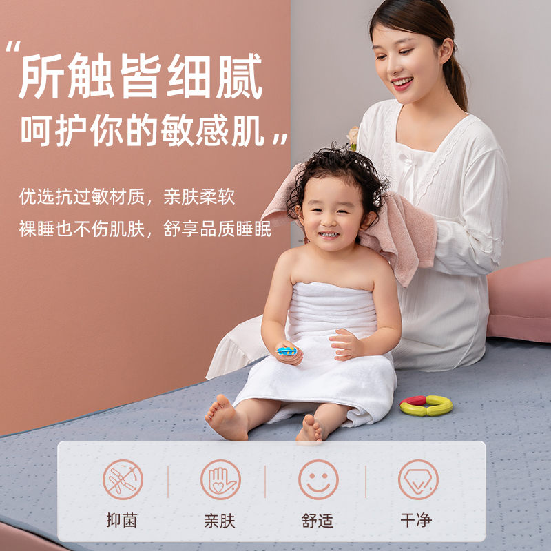 艾美特(Airmate) 电热毯 电褥子(2*1.8米) 双人双控电热褥 4档温控电褥毯 无纺布 过热断电 防潮除螨