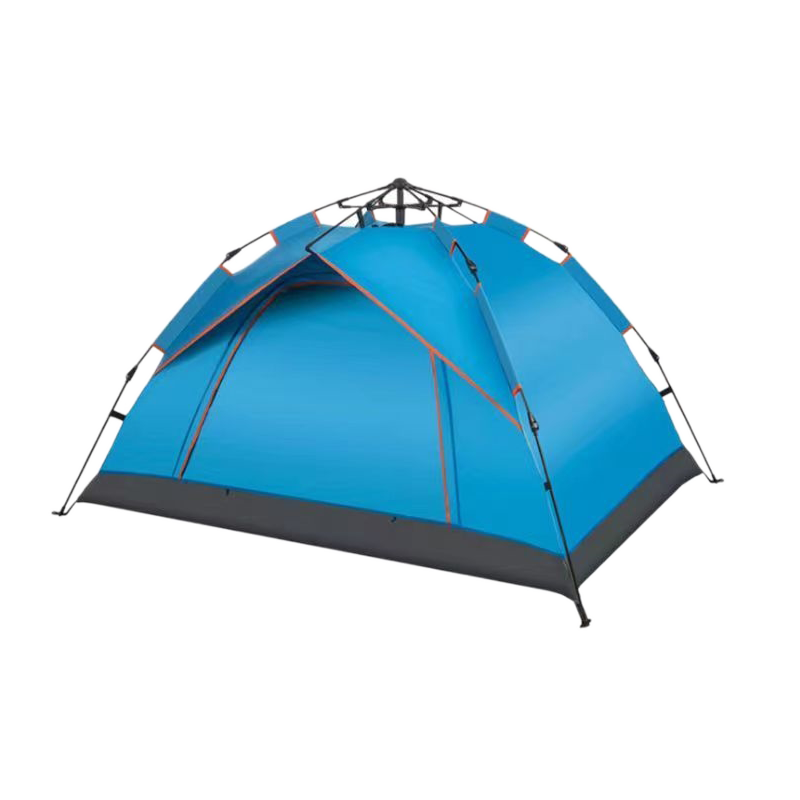 劲脉 露营防晒帐篷 液压蓝色-200*150*110CM 顶高清大图