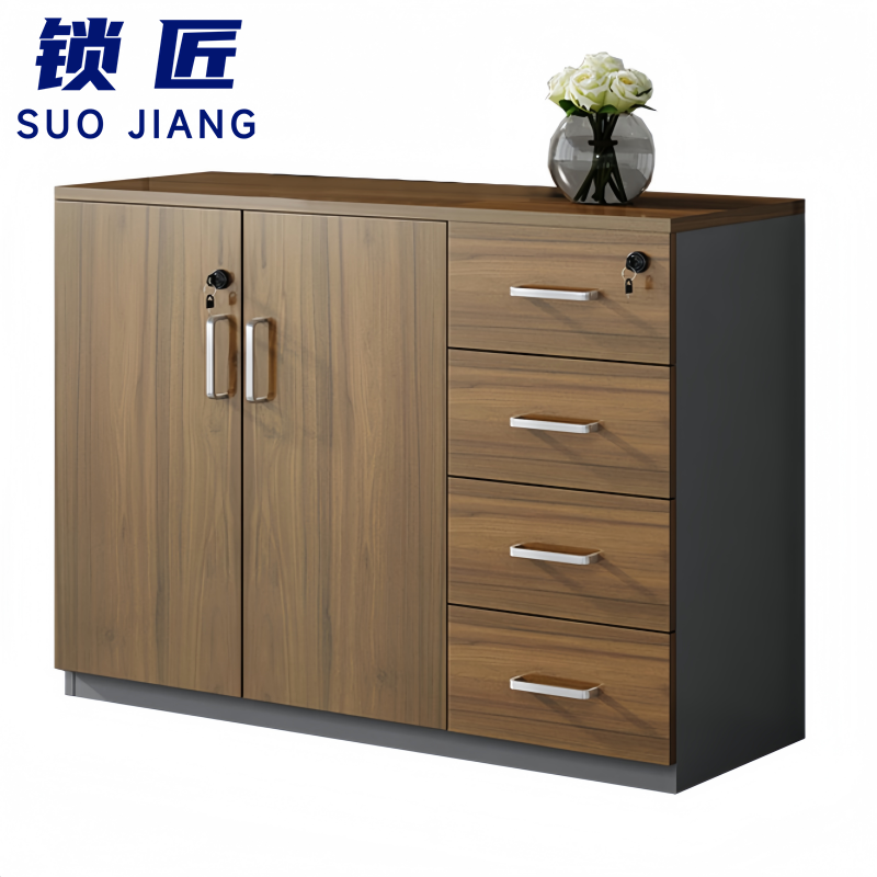 锁匠 收纳柜二门四抽台高清大图
