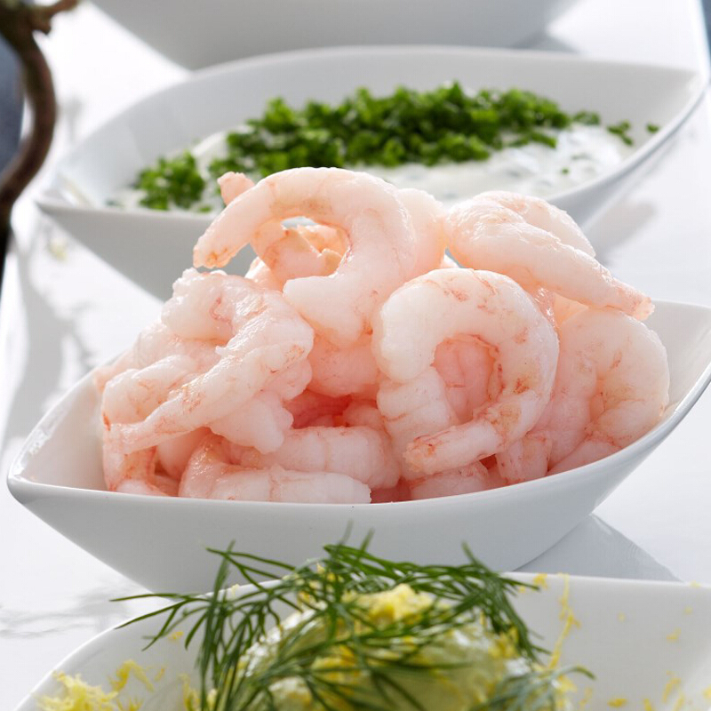 皇家格陵兰北极甜虾仁150g盒装原装进口海鲜水产