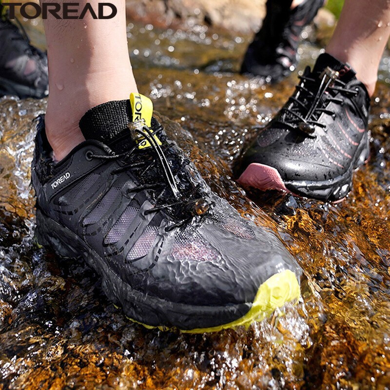 探路者户外溯溪鞋男士涉水鞋春夏季速干涉溪鞋男户外钓鱼鞋防滑网面透气运动鞋塑溪鞋潮汐鞋水陆两栖鞋两用鞋
