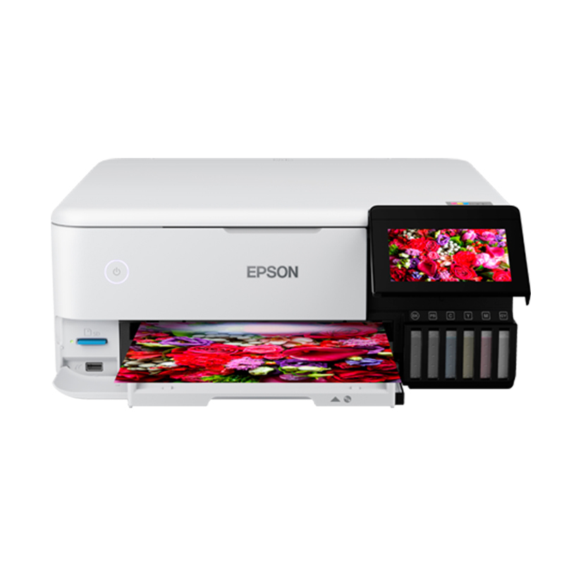 爱普生(EPSON)L8168 A4幅面6色彩色喷墨连供高端墨仓式照片打印机打印复印扫描三合一一体机无线WIFI打印专业照片文档照相馆图片打印机替代L850 L805 套餐三