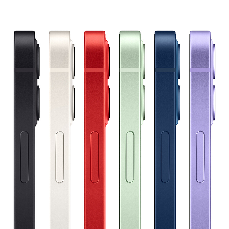 [2021新款上市]Apple iPhone 12 256G 紫色 移动联通电信5G全网通手机 美版 裸机 [有锁]