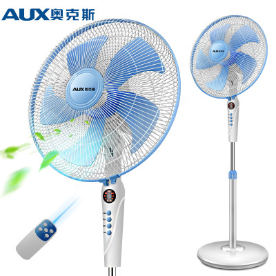 奥克斯(AUX)电风扇FS-40-A1622RC智能遥控 预约定时 办公室家用立式摇头落地扇 空调伴侣