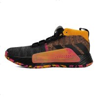 adidas阿迪达斯2020男士橡胶底中帮系带耐磨Dame 5 GCA利拉德篮球鞋EF9370