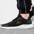 Skechers斯凯奇男鞋新款缓震透气网布轻便健步鞋训练鞋跑步鞋232005-BBK ZP 232005-BKGD/黑/金 42