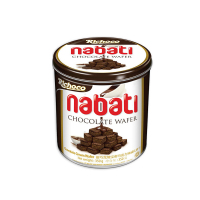 丽芝士richeese纳宝帝巧克力威化350g*2桶印尼进口nabati罐装芝士饼干