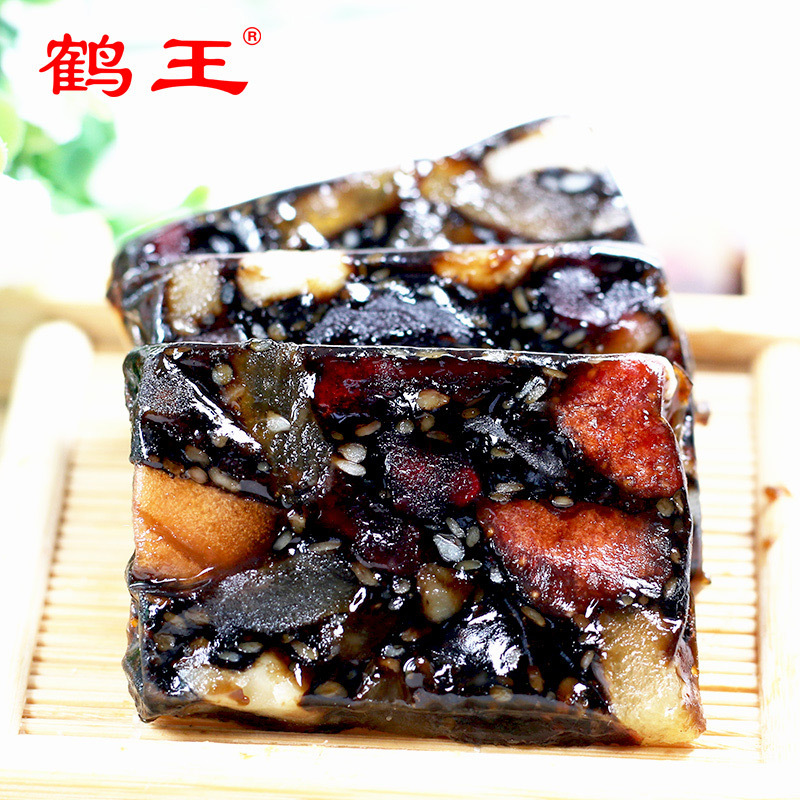 鹤王阿胶糕即食礼盒装1200g 阿胶固元膏手工ejiao膏方块纯山东