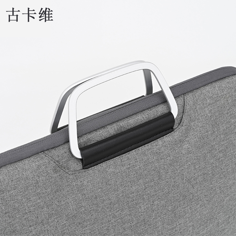 古卡维事务包会议文件资料包手提包(灰色)DXYZ566-1高清大图