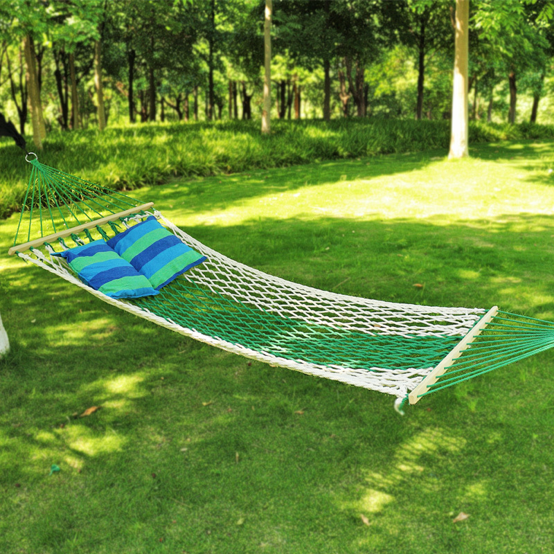 艺可恩吊床户外树床吊睡网室内网床家用摇篮摇床双人网兜睡网吊床秋千