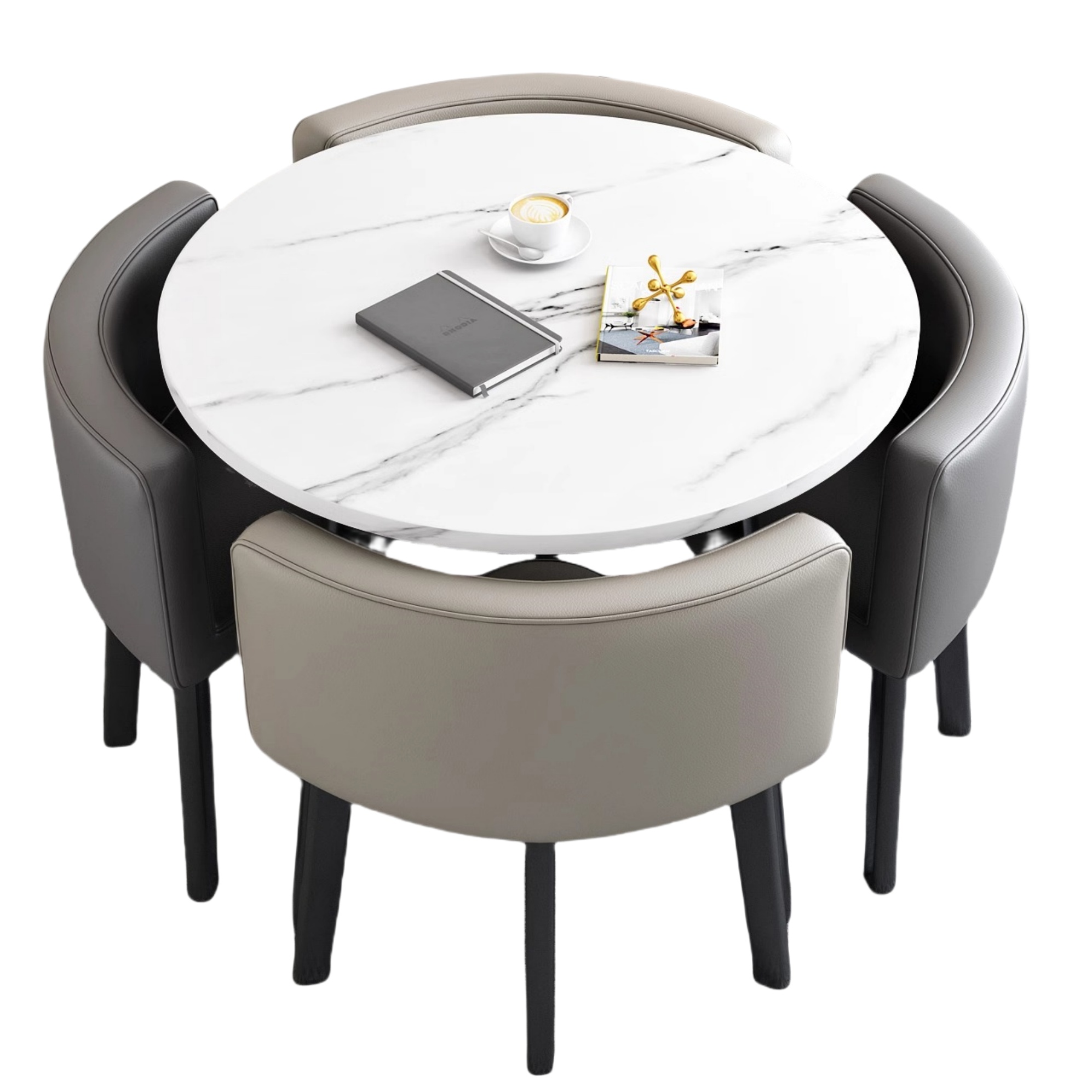 乐琪艺餐桌一桌四椅套高清大图