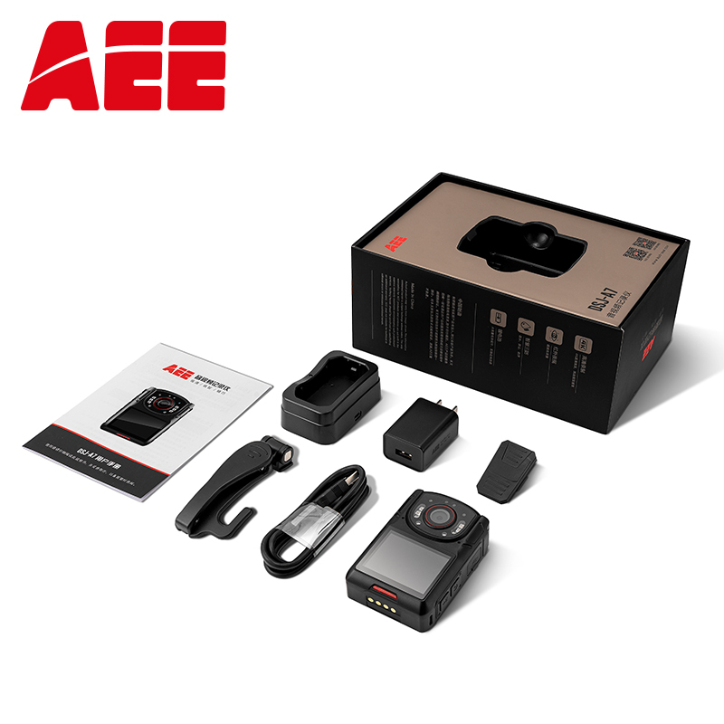 AEE DSJ-A7 随身记录仪 高清夜视随身佩戴记录仪 256G
